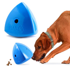 Play 9 Roolo dispensador de golosinas para perros, fomenta juego activo.