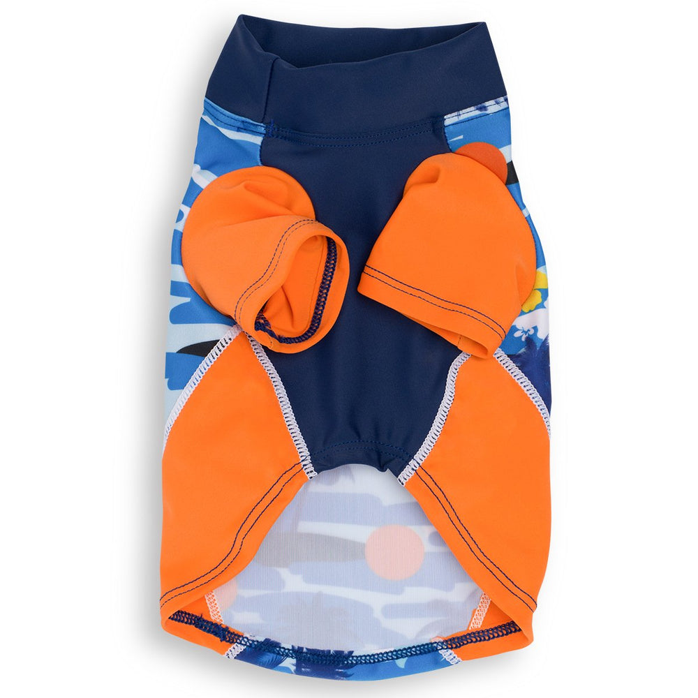 PlayaPup tejido nylon y elastano 80-20, cómodo y secado rápido