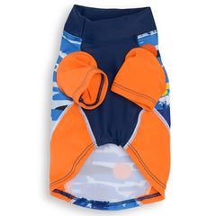PlayaPup tejido nylon y elastano 80-20, cómodo y secado rápido