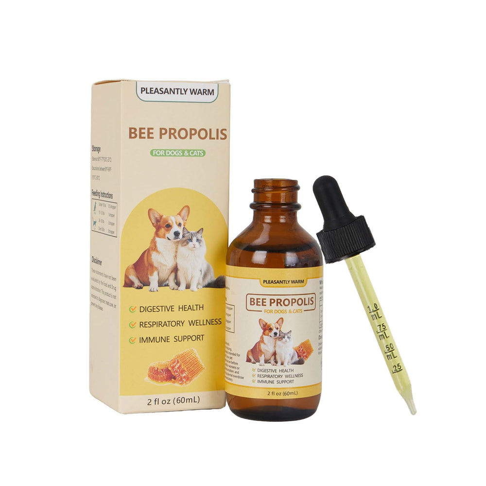 Pleasantly Warm Propolis para gatos, cuidado dental suave y encías cómodas.