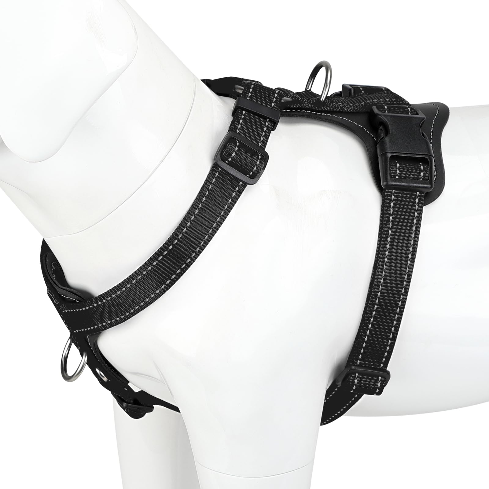 Arnés PLUTUS PET con ajuste frontal para entrenamiento sin tirar