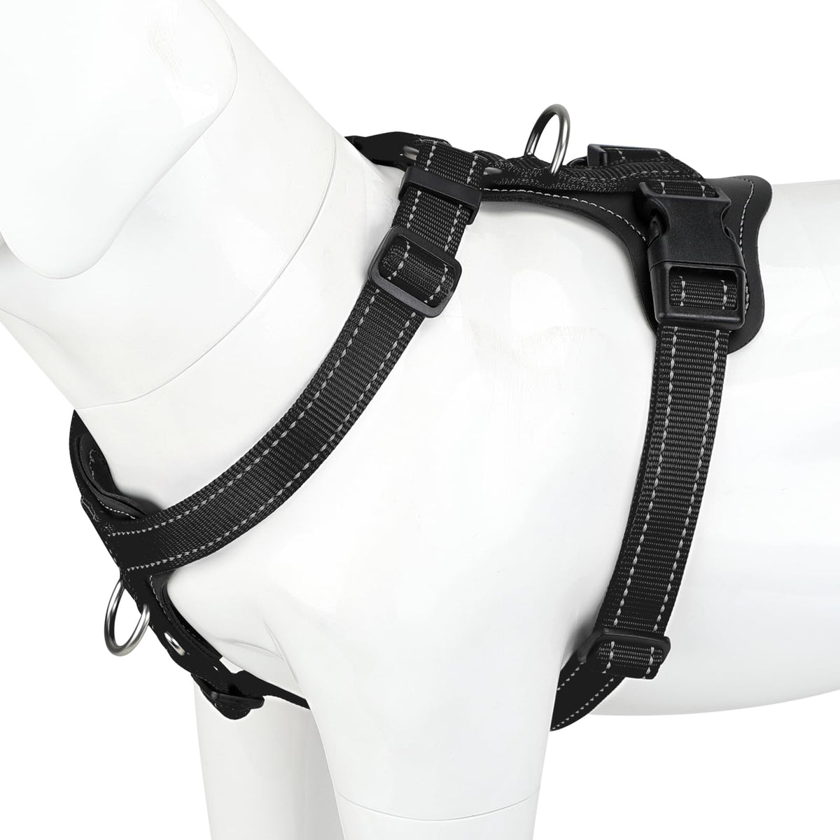 Arnés PLUTUS PET con ajuste frontal para entrenamiento sin tirar