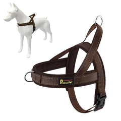 Plutus Pet arnés sin tirones con malla ventilada, frontal para comodidad en paseos.