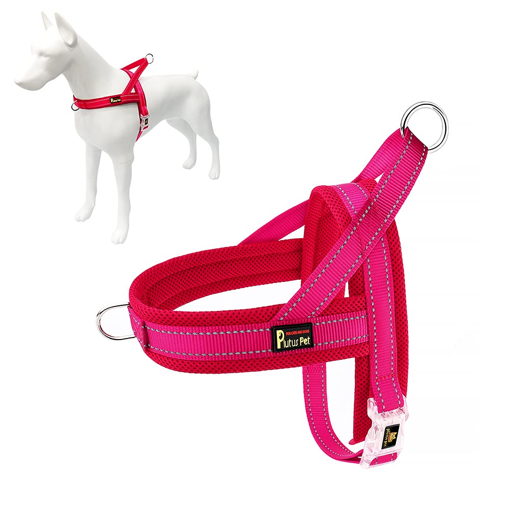 Arnés Plutus Pet sin tirón con ajuste rápido para perros activos.
