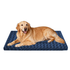 Pobopobo cama para perro jaula, doble cara, confort todo el año.
