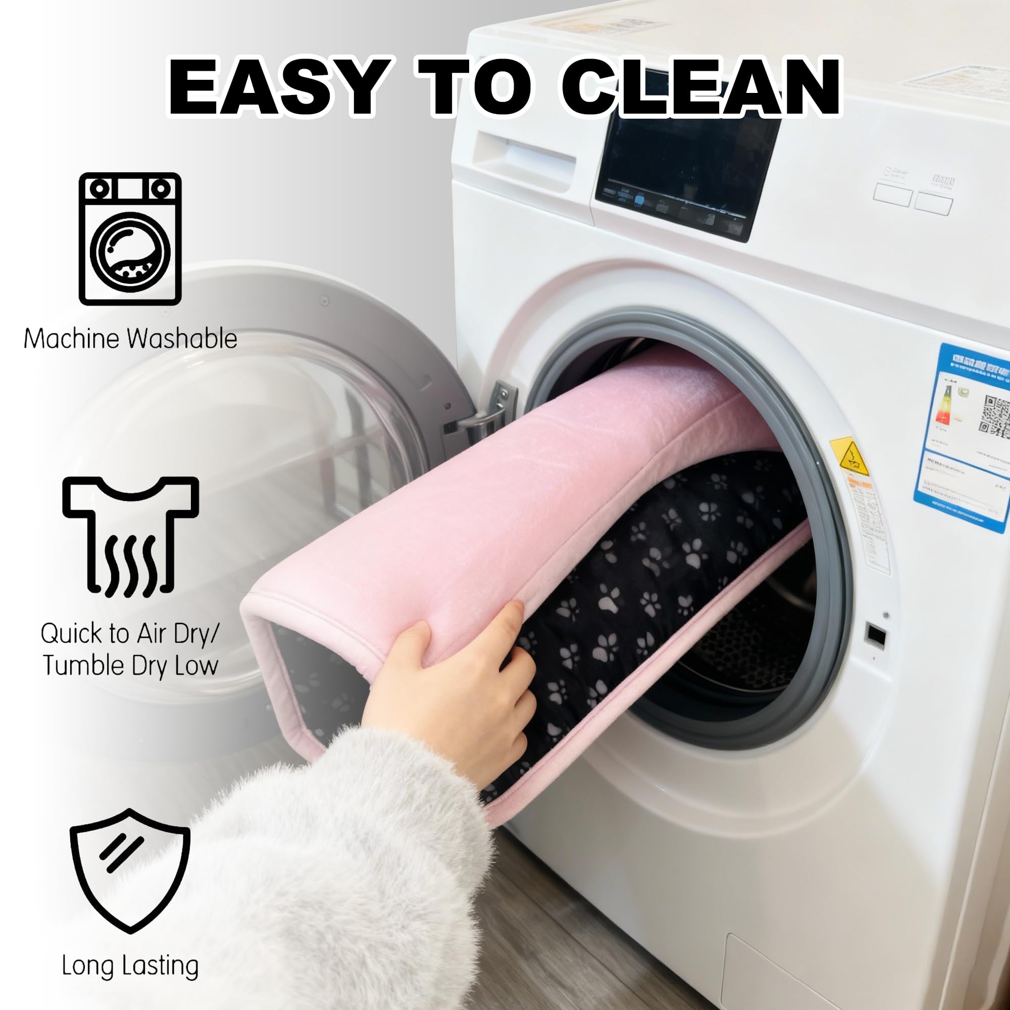 Pobopobo diseño viaje cama perro rosa XS ideal para salidas