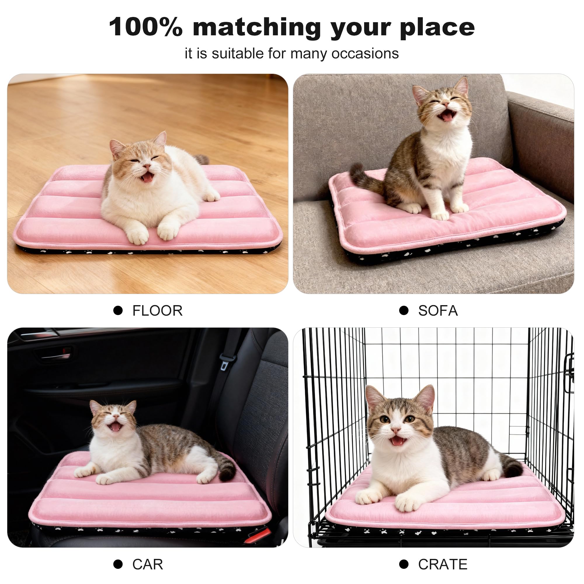 Pobopobo estilo hogareño funda rosa XS para casa