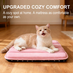Pobopobo superficie confort cama perro rosa XS ideal para descanso suave