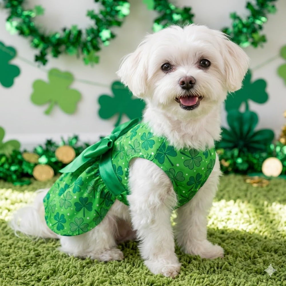 Fácil lavado a máquina para Pohshido vestido de perro.