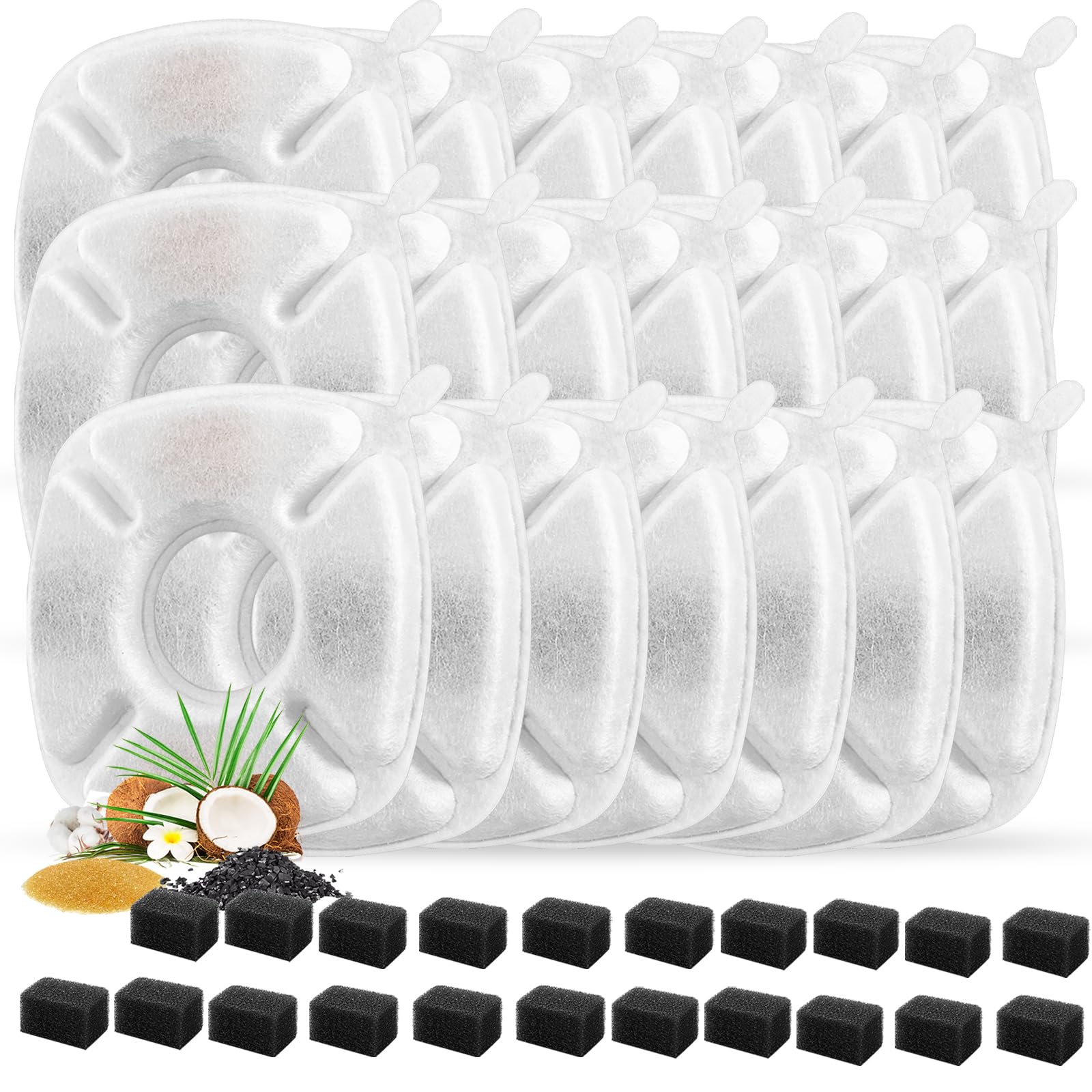 Porens filtros para fuente de gatos 95oz: agua más clara para tu felino