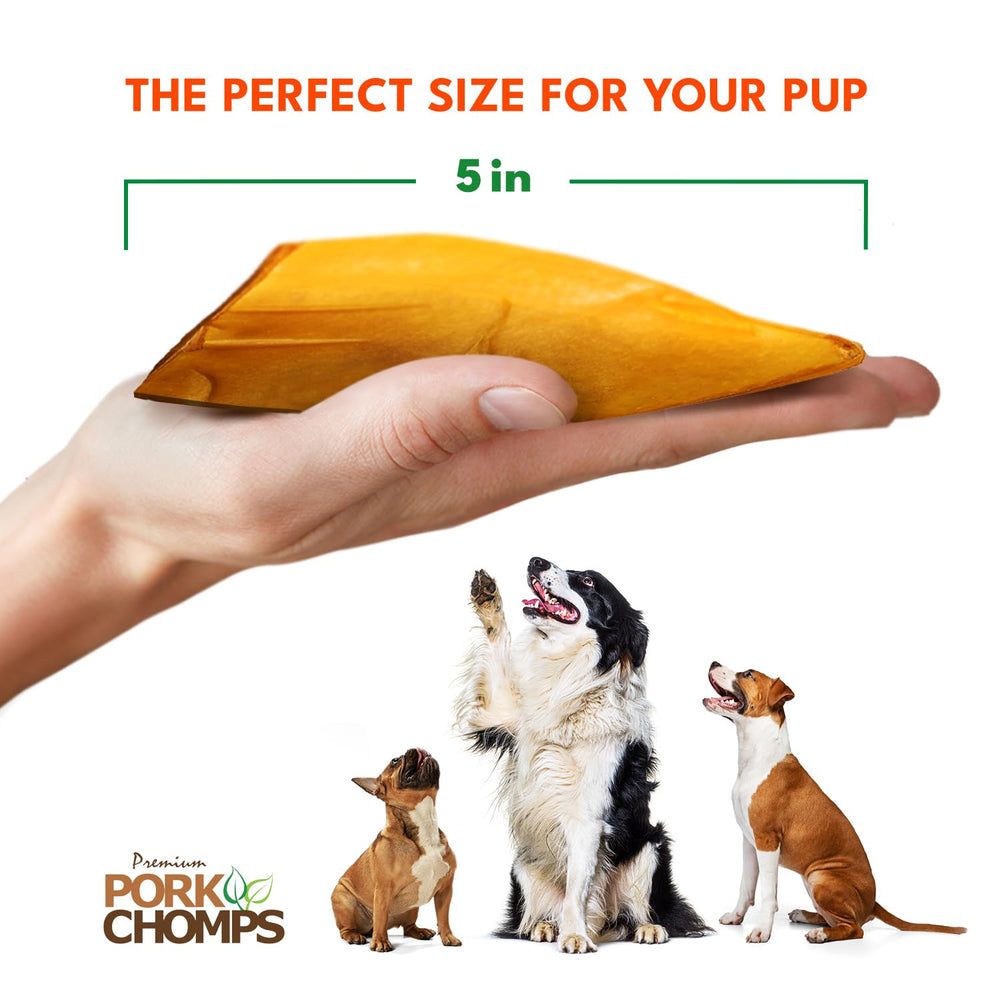 Pork Chomps ingredientes reales: cerdo de calidad