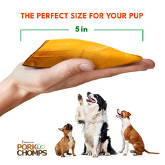 Pork Chomps ingredientes reales: cerdo de calidad