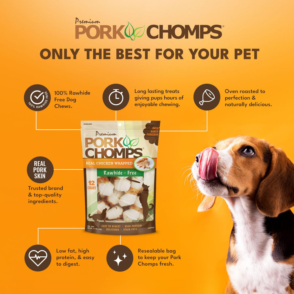 Pork Chomps piel de cerdo horneada: base natural y sabor suave