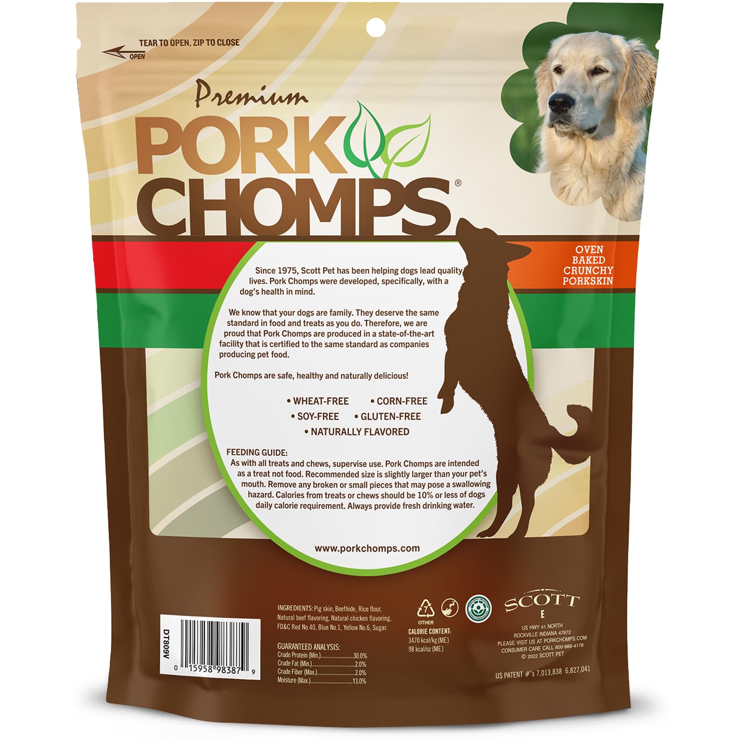 Sabores variados de Pork Chomps para mantener la merienda interesante.