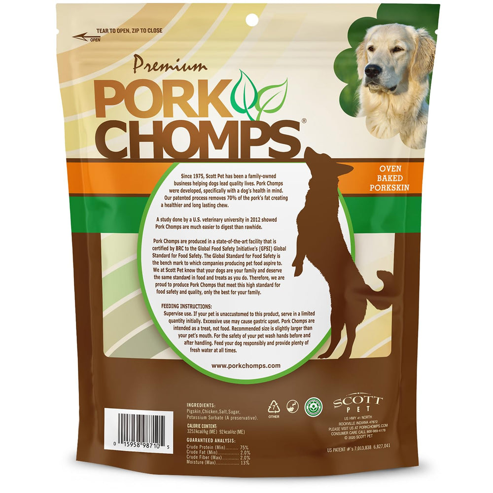Pork Chomps: sin sabores, colores ni conservantes artificiales.