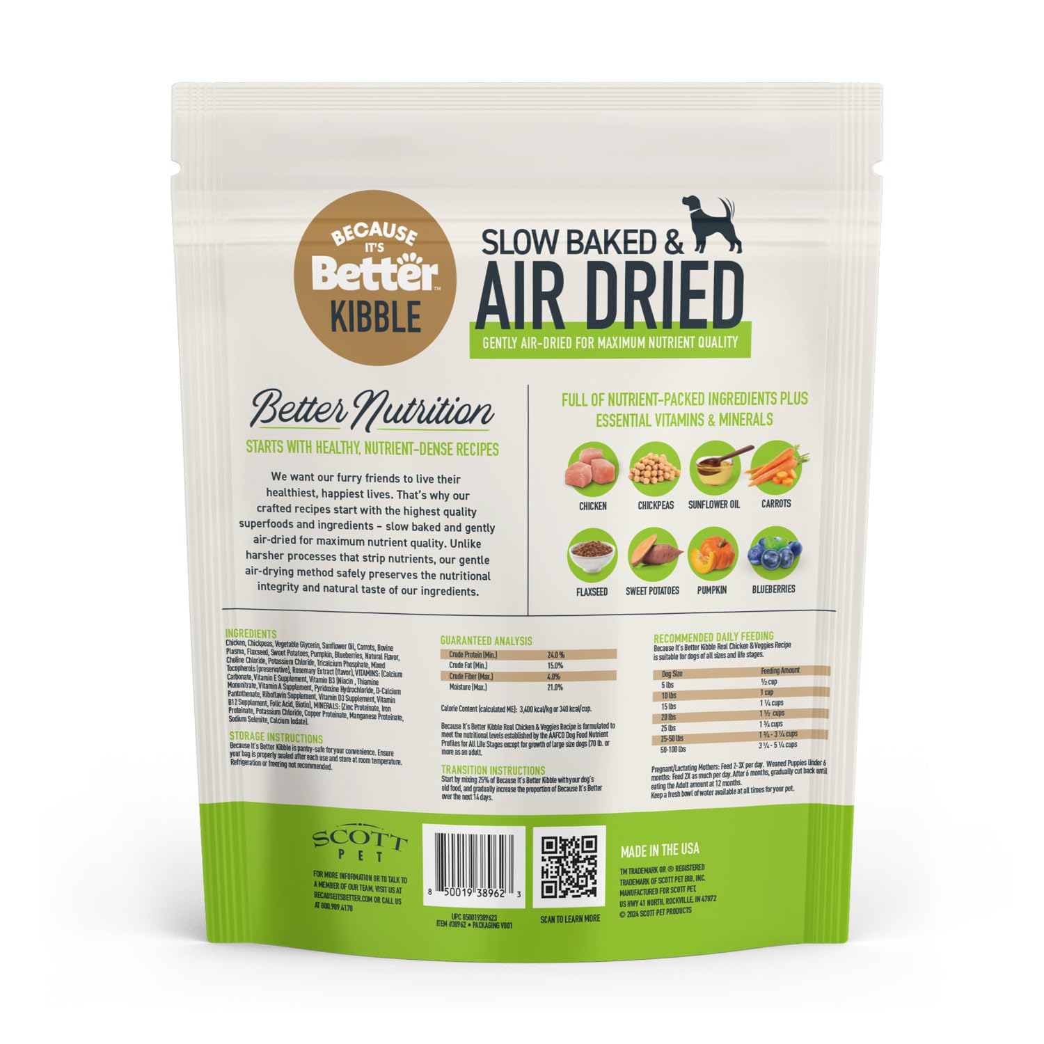 Porque Es Mejor bolsa de 3 lb, ideal para múltiples comidas sin complicaciones.