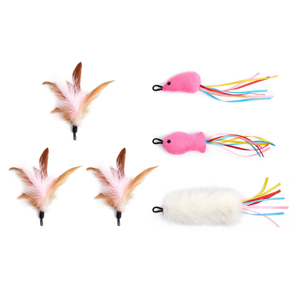 Potaroma repuestos plumas naturales para juego seguro y estimulante