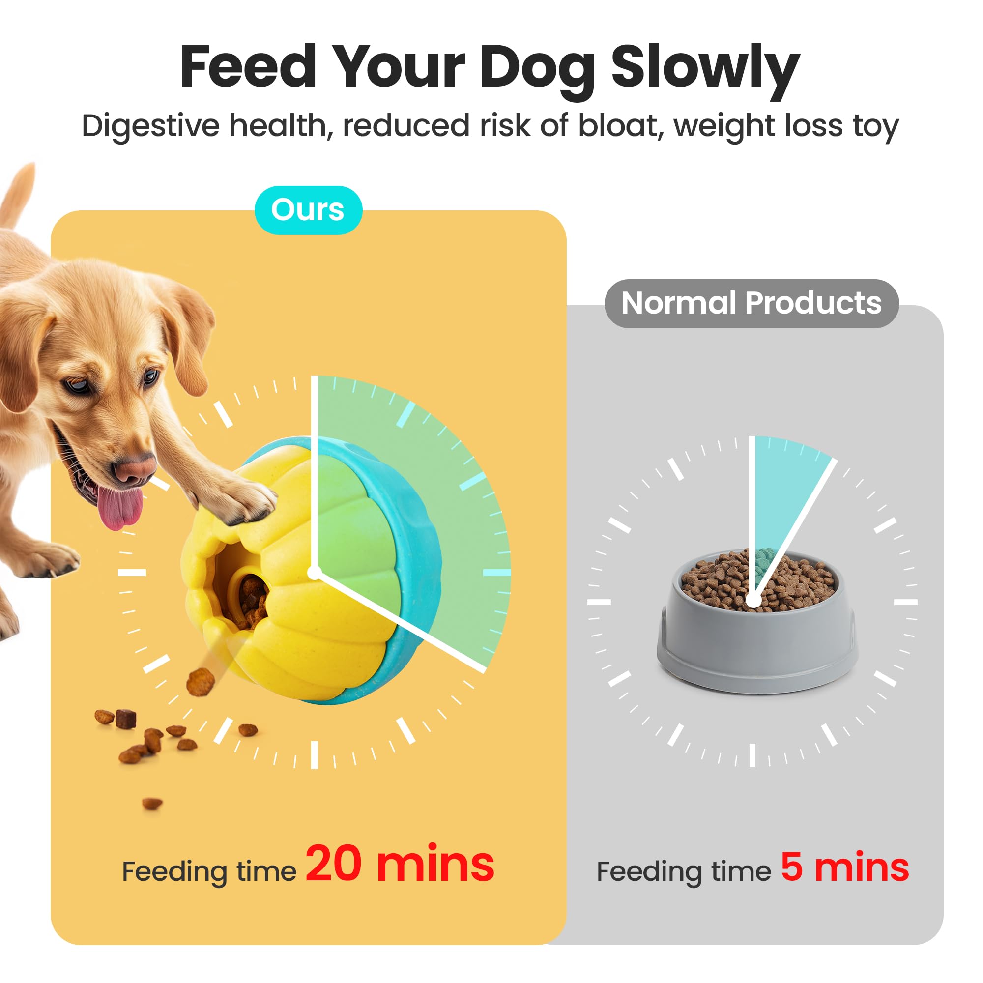 Potaroma uso en interiores y exteriores, juguete de 4 pulgadas para perros.