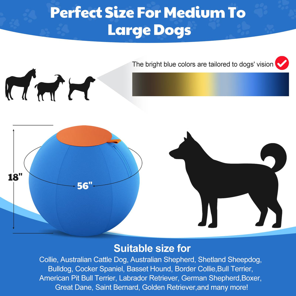 povee Happypaw, pelota de pastoreo con material duradero para uso prolongado.