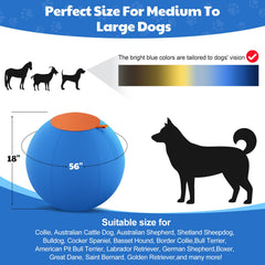 povee Happypaw, pelota de pastoreo con material duradero para uso prolongado.