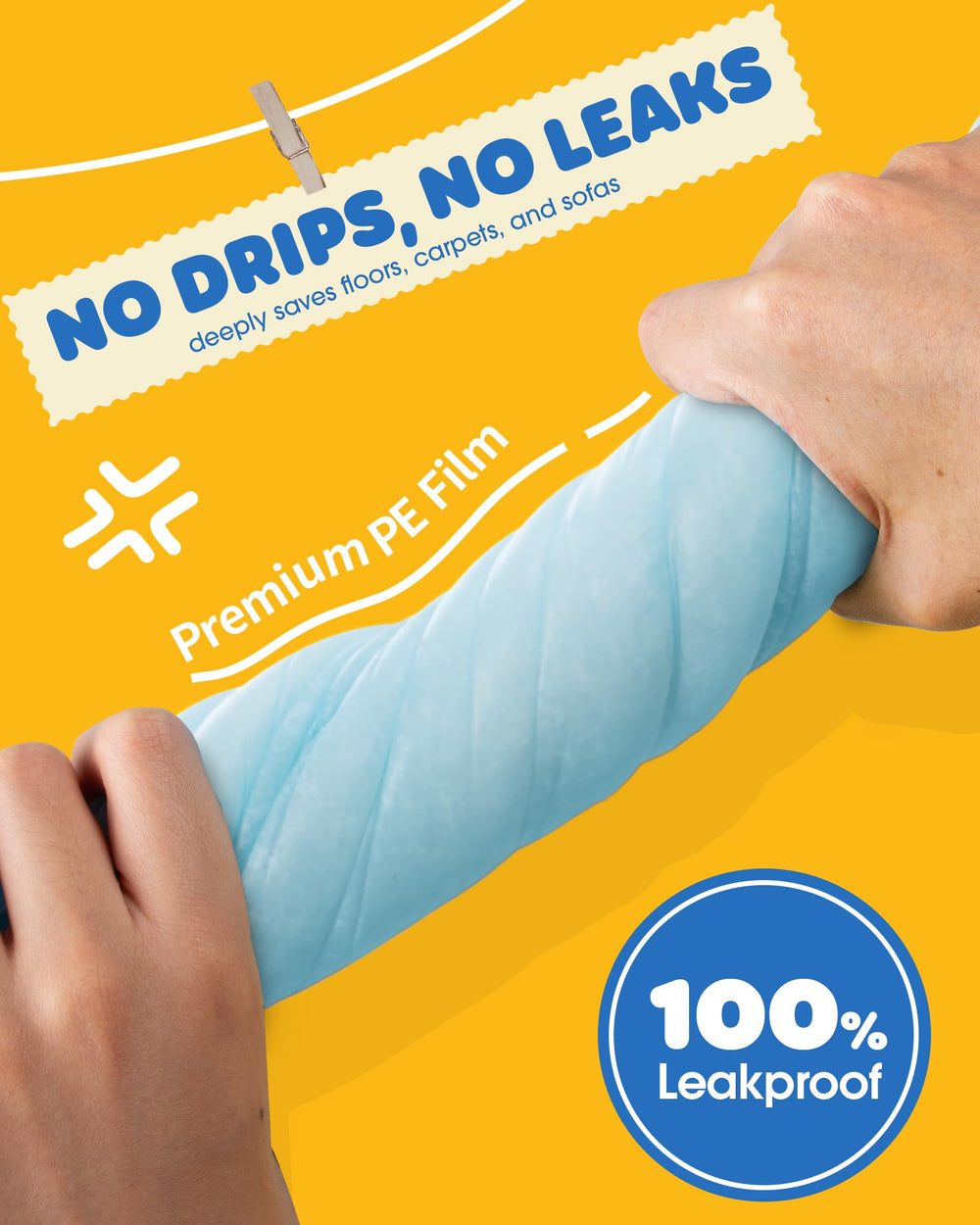 Powools almohadilla desechable y duradera para hogar, jaula y viaje