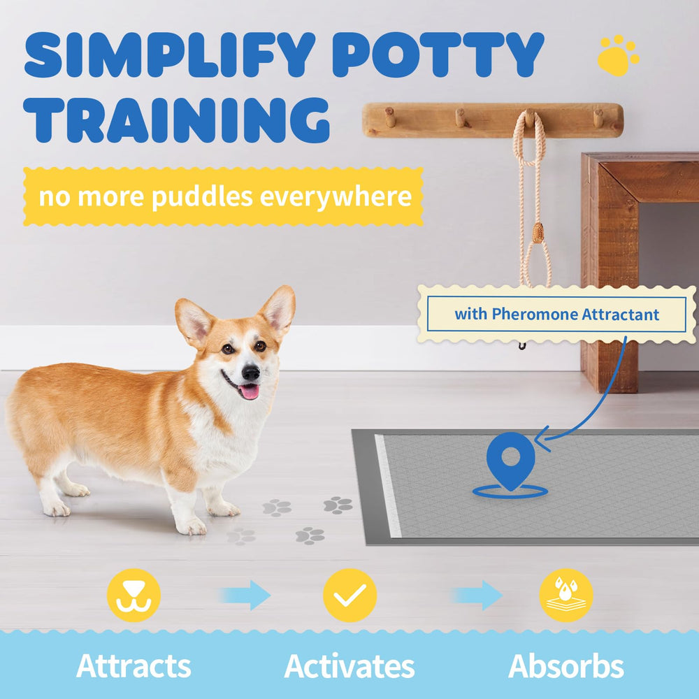 Powools almohadillas de entrenamiento canino con 6 capas para mayor absorción.