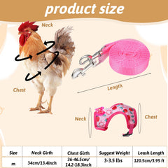 Prasacco correa de 125 cm, segura y manejable para entrenamiento de aves.