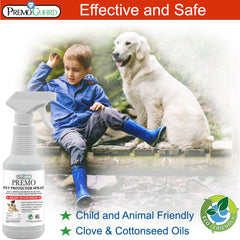 Premo Guard aplicado en camas de mascotas para uso interior.