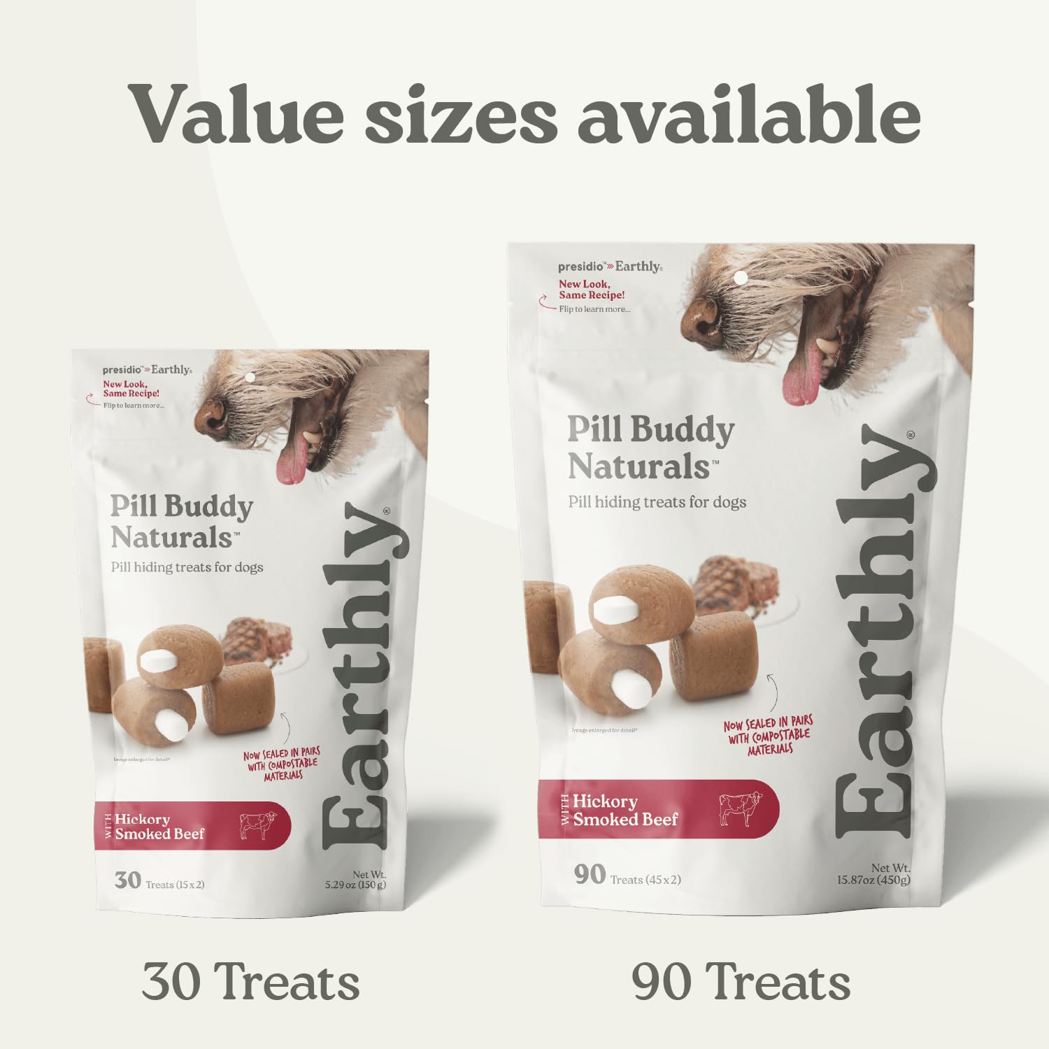 Presidio Earthly Pill Buddy freshness sealed pairs keep softness without mess