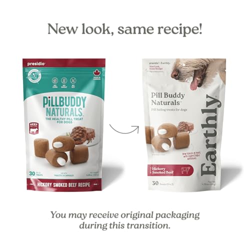 Presidio Earthly Pill Buddy soft-moldable texture blends pills into a tasty chew