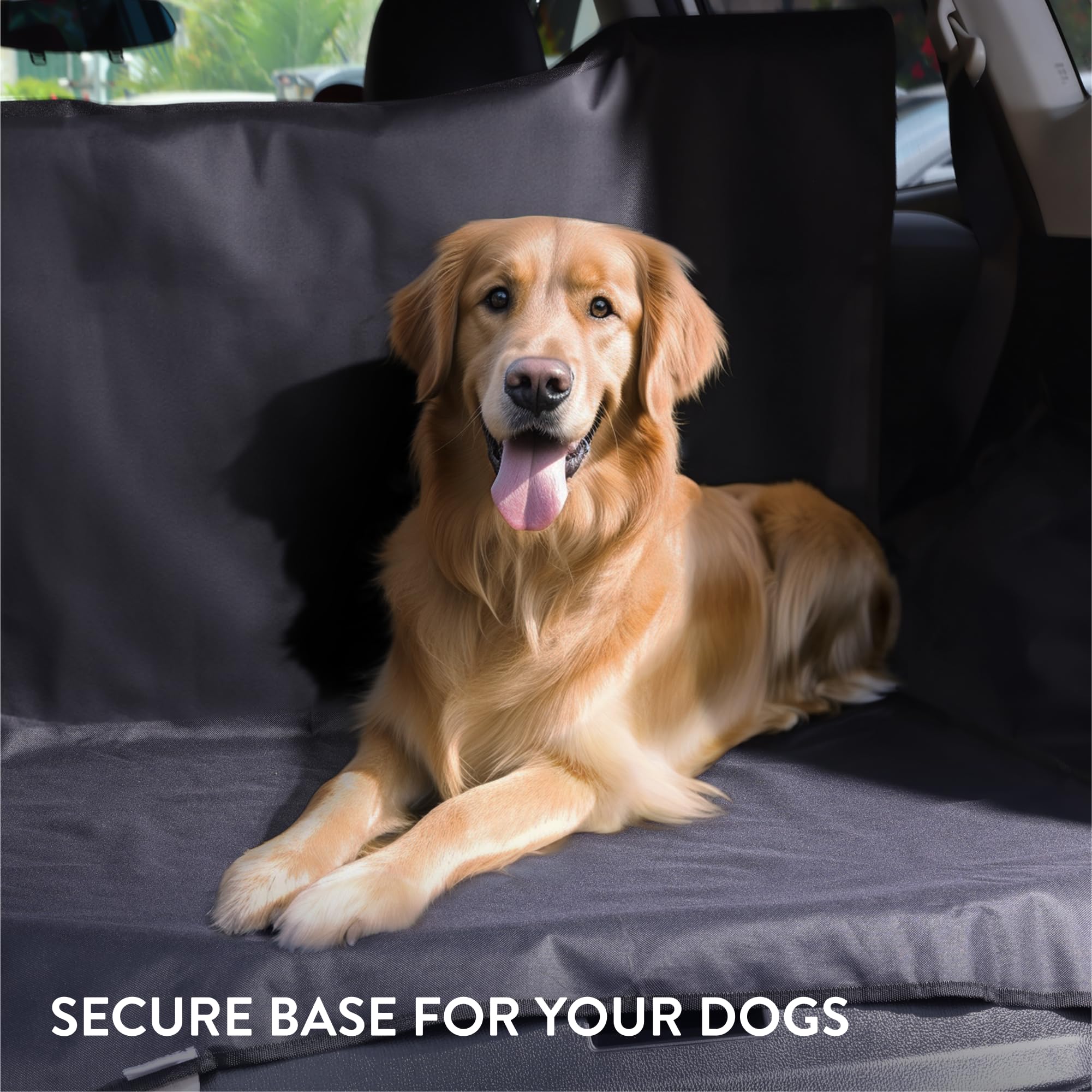 PRETEX cubierta para maletero, material ligero e impermeable para aventuras con mascotas.