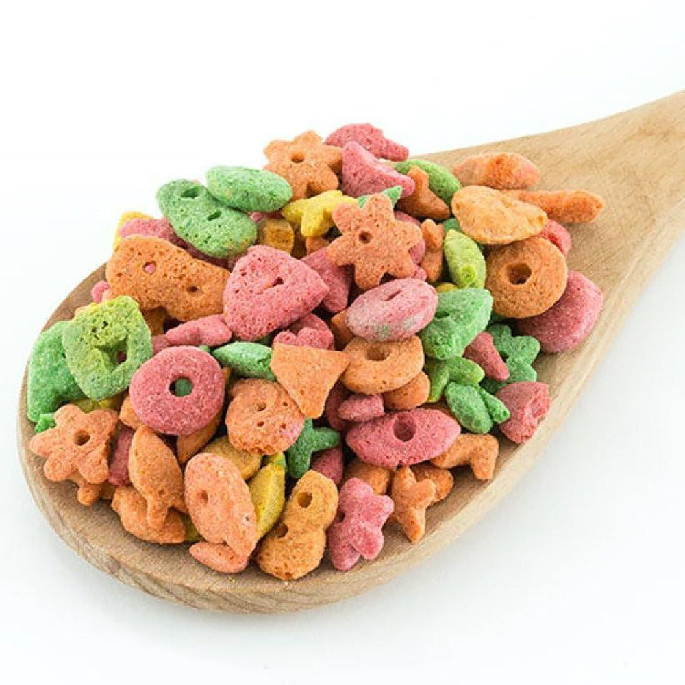Alimento multicolor para aves en plato, Pretty Bird Daily Select