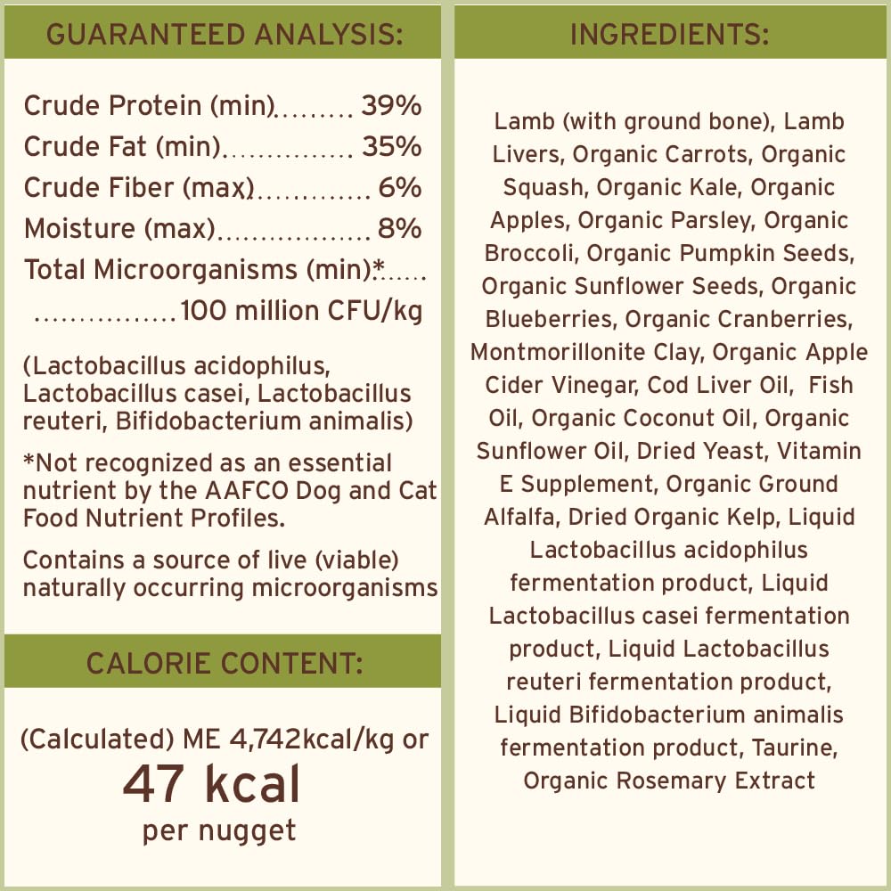 Primal croquetas de cordero: sabor natural para perros activos