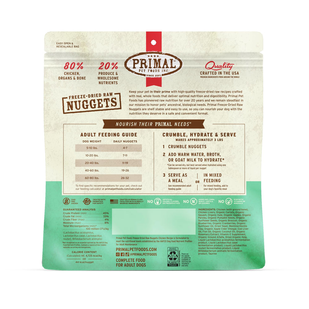 Primal Pet Foods: producto estadounidense con ingredientes reales para perros activos