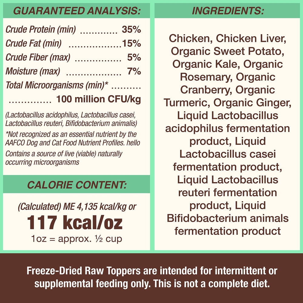 Toppers para adiestramiento, Primal Pet Foods, premio sabroso para entrenamientos.