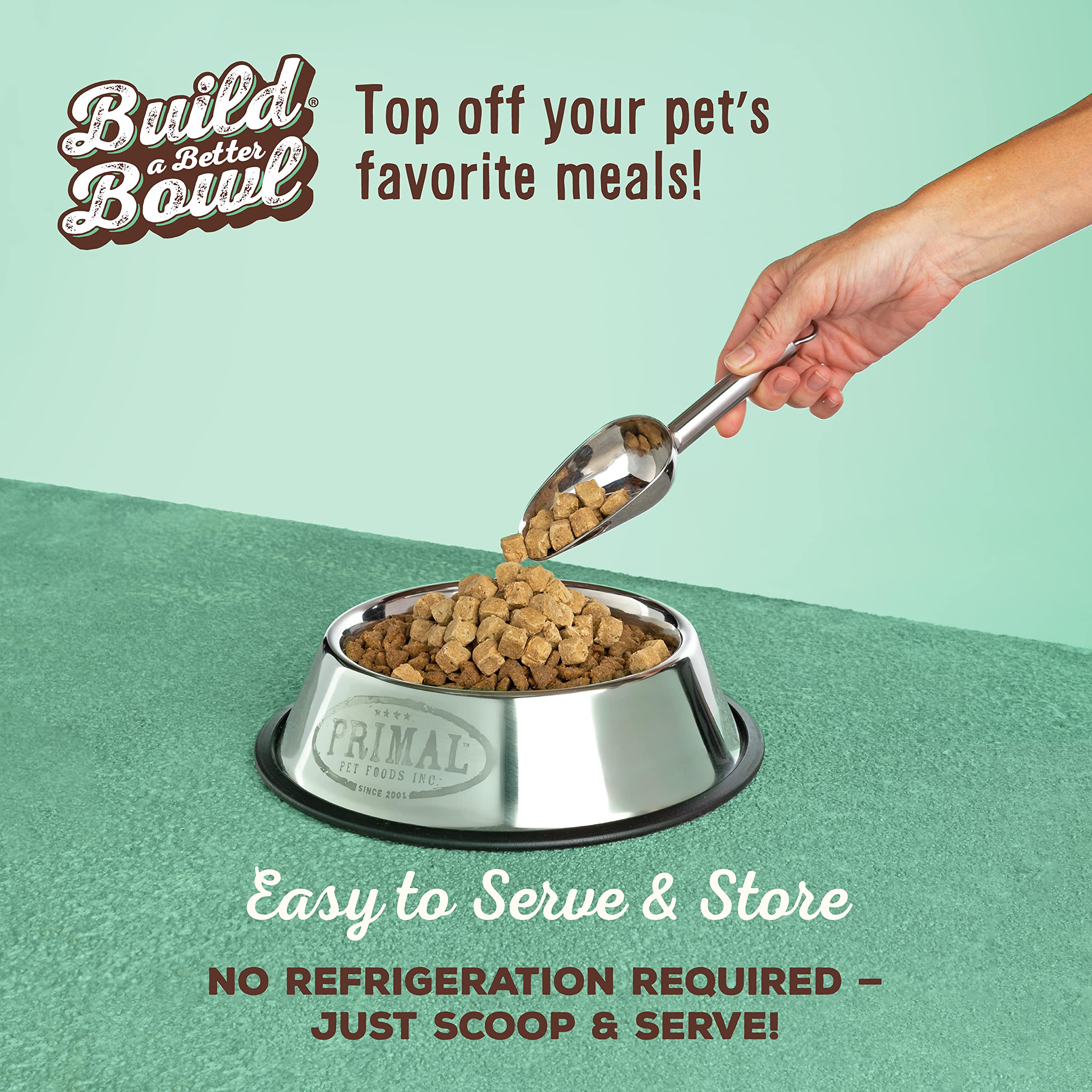 Primal Pet Foods toppers para gato con pollo, ideal para estimular el apetito