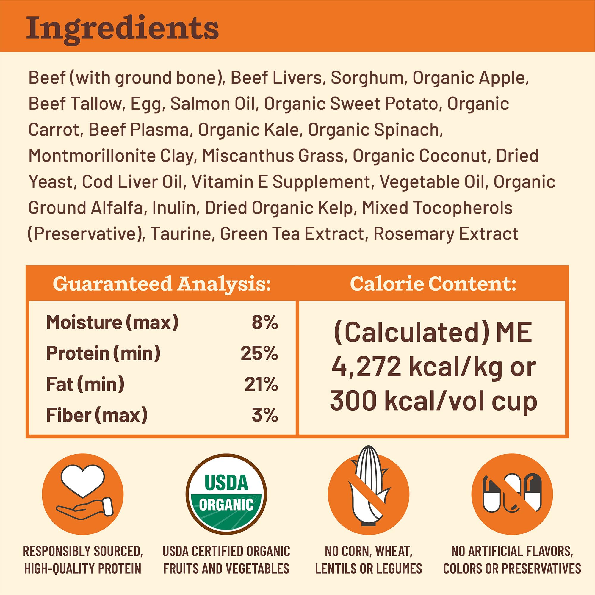 Primal Pet Foods, uso fácil: listo para servir sin hidratar.