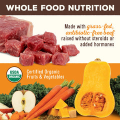 Primal Pronto Mini Trozos servidos como comida completa para perro.