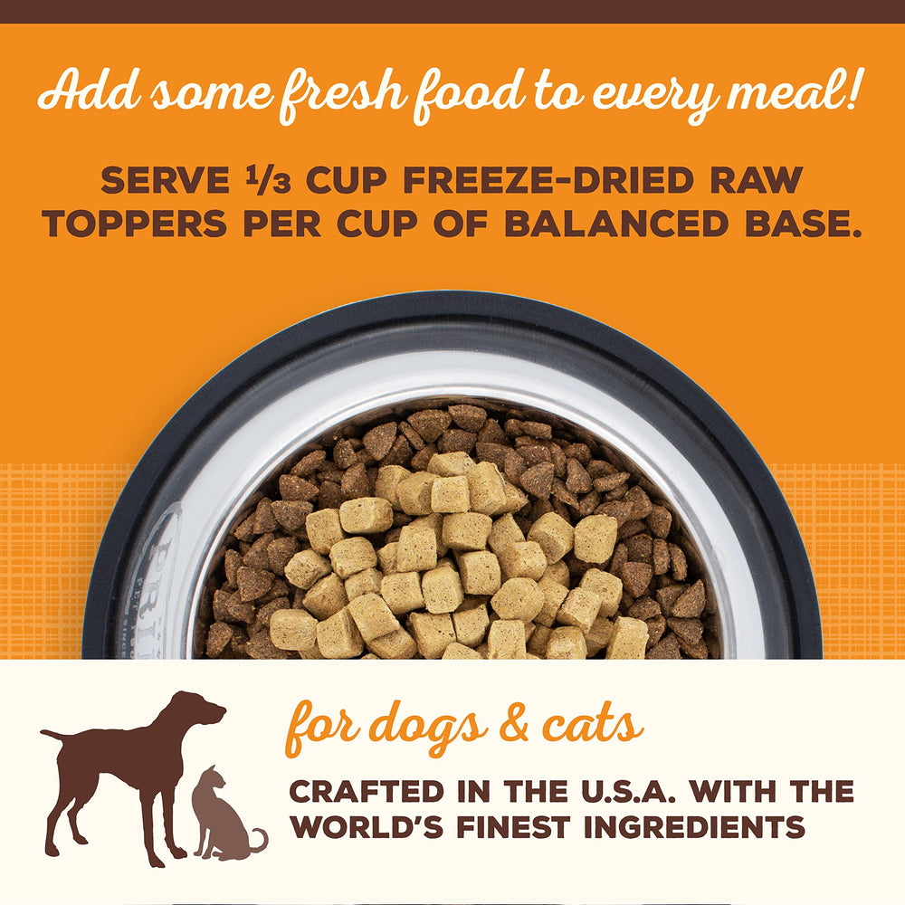 Snacks de res liofilizado para perros de Primal, fáciles de servir