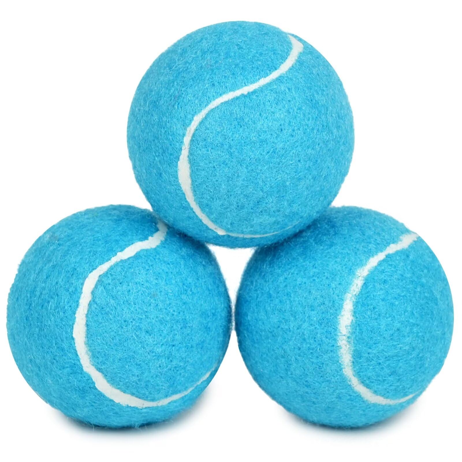 Prime Pets bolas-tenis-perro-durables-3-pack para juego interior seguro.