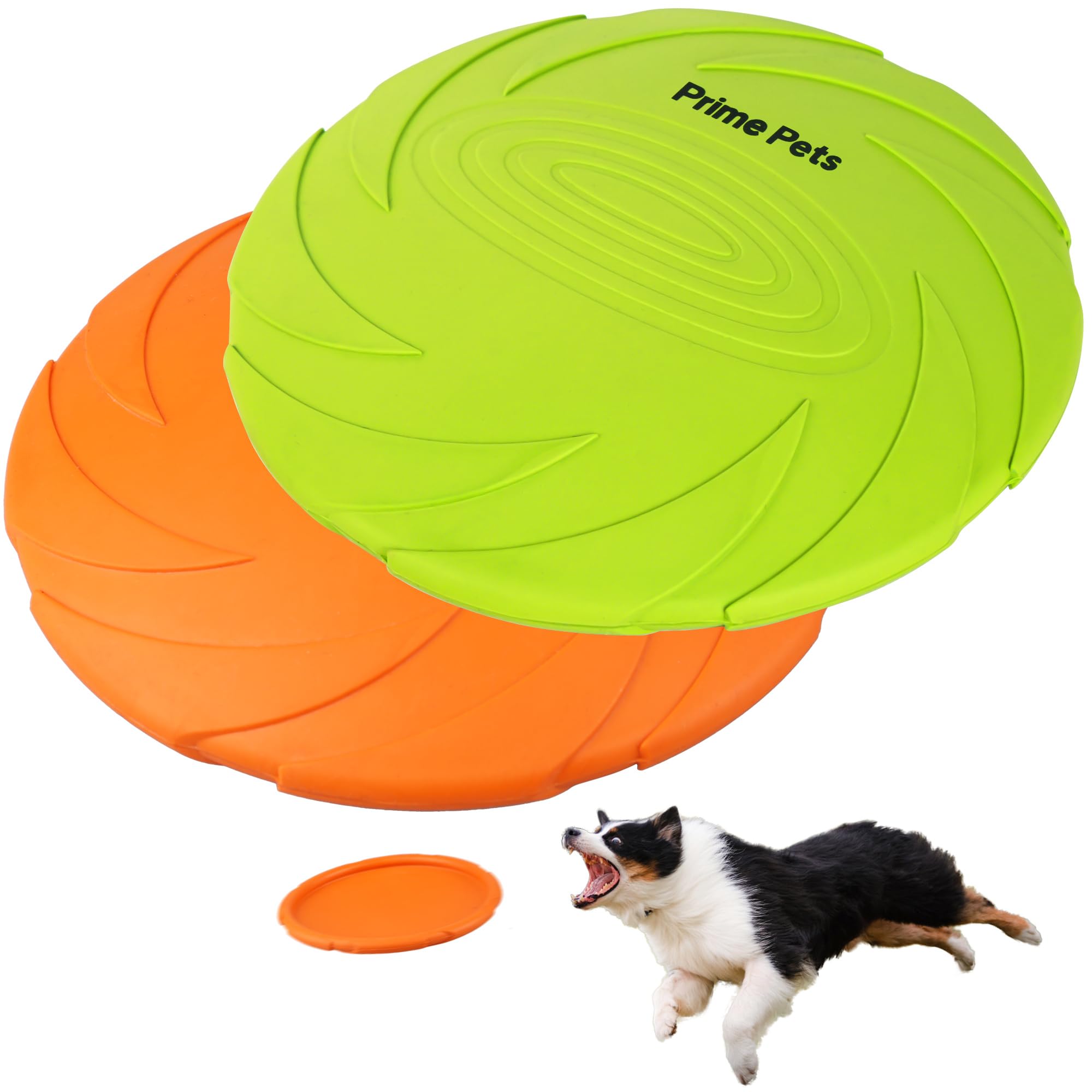 Prime Pets Disque Volant Chien ensemble 2-pack prêt pour l'entraînement
