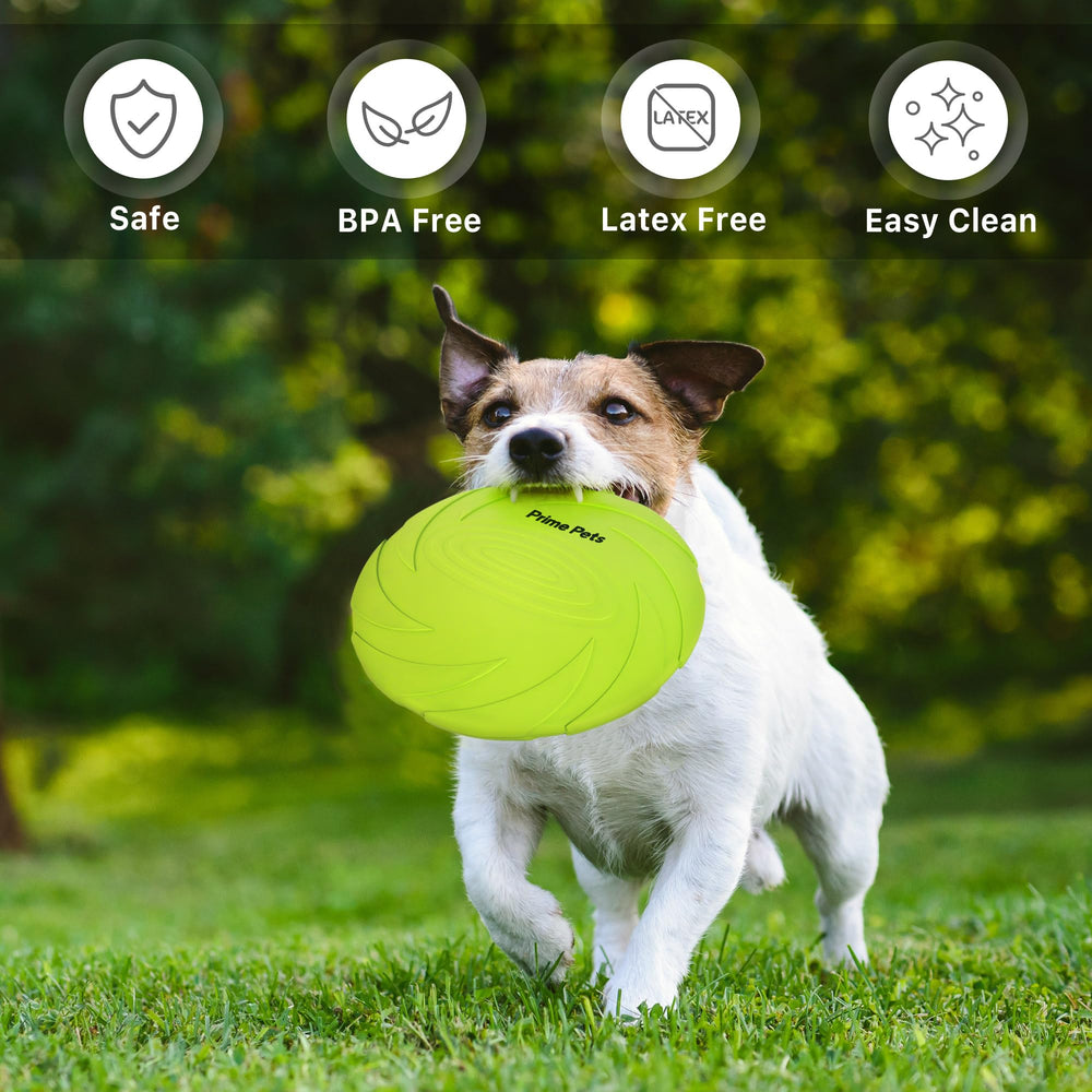 Prime Pets Disque Volant Chien orange vif idéal pour l'extérieur