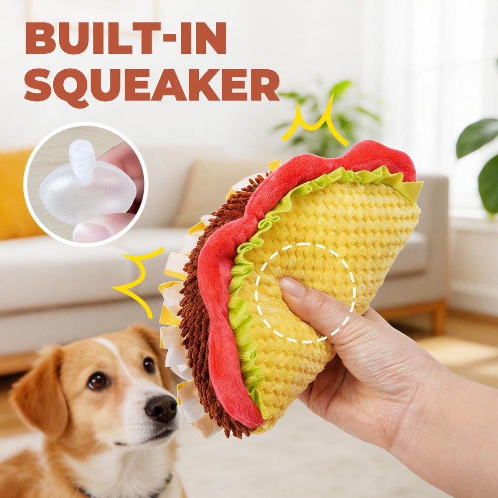 Juguete interactivo Prime Pets taco de peluche para juego en casa