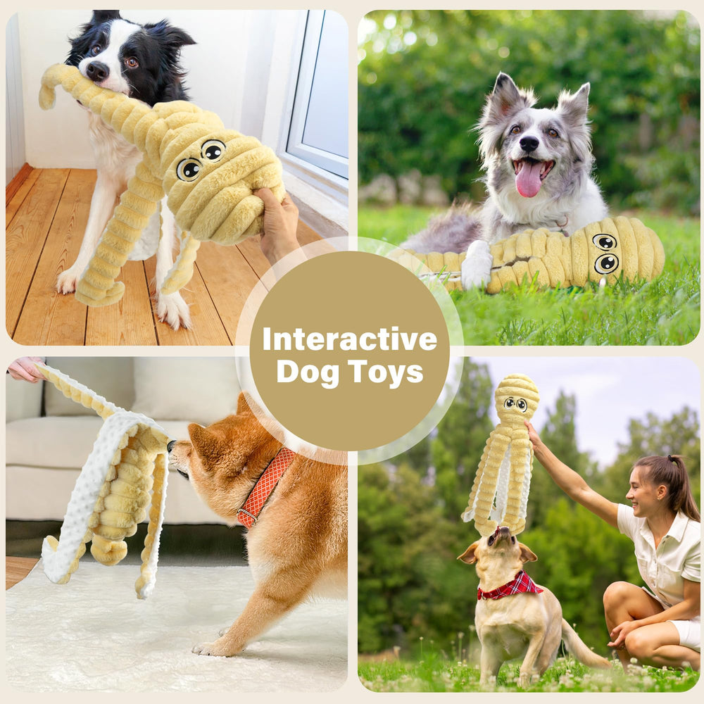 Prime Pets Pulpo XL, regalo ideal para perros grandes y amantes de mascotas.