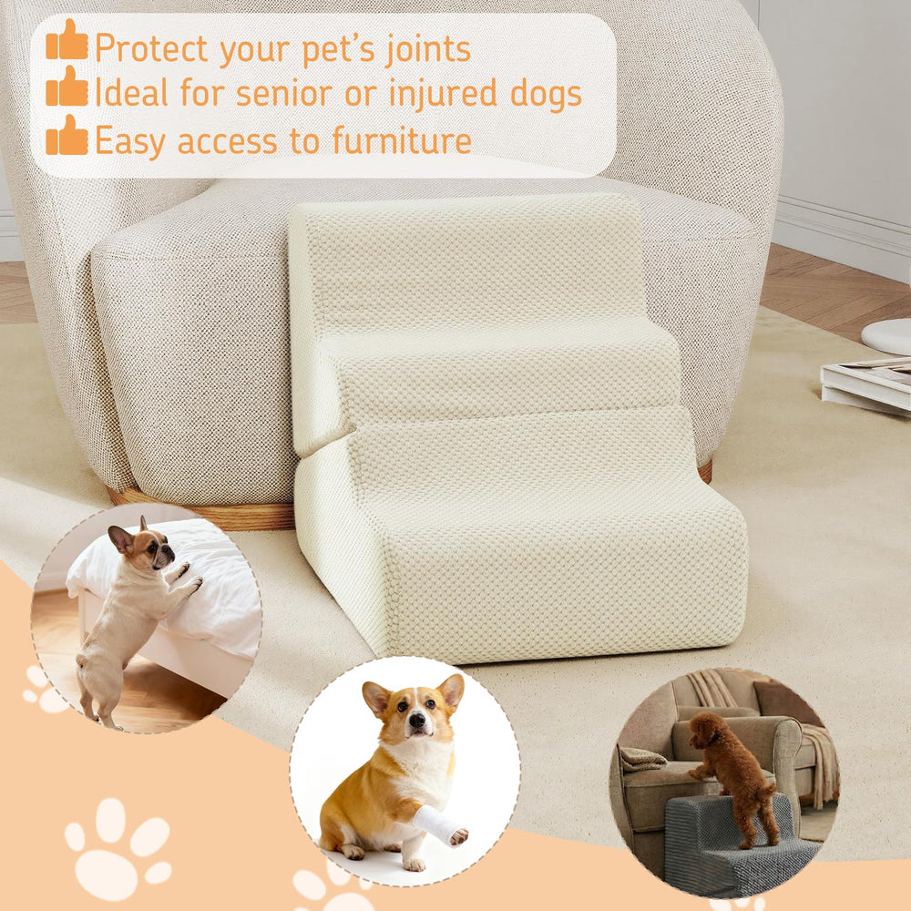PRIMEPATIO rampa para perro sofá plegable, ideal para reposar