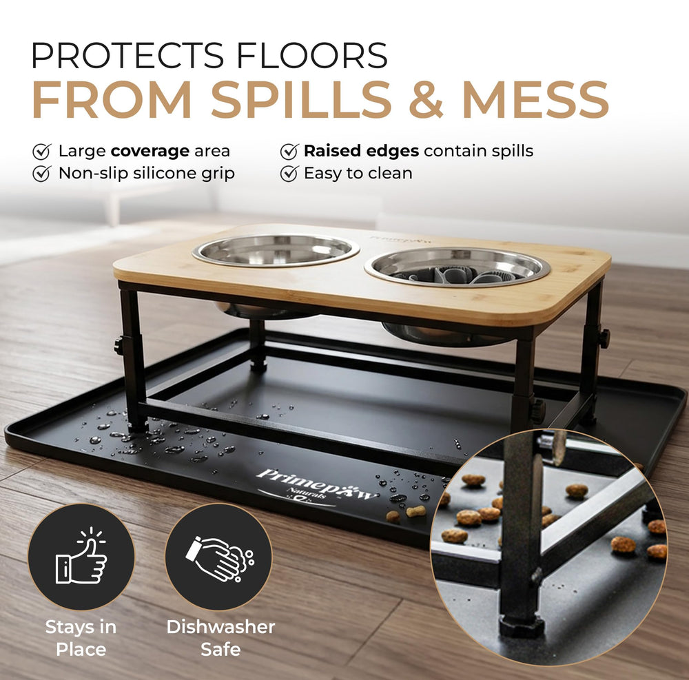 PrimePaw Naturals estructura de metal pintada ofrece estabilidad duradera.
