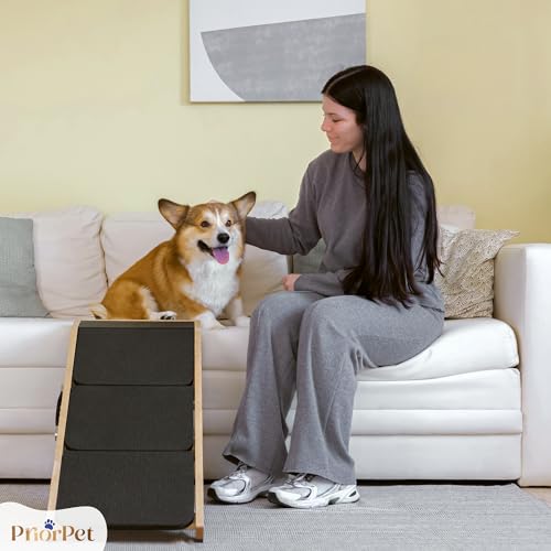 Priorpet diseño natural combina con muebles y ofrece estabilidad.