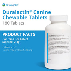 PRN Duralactin tabletas vainilla para perro, facilita la toma diaria y sabor agradable.