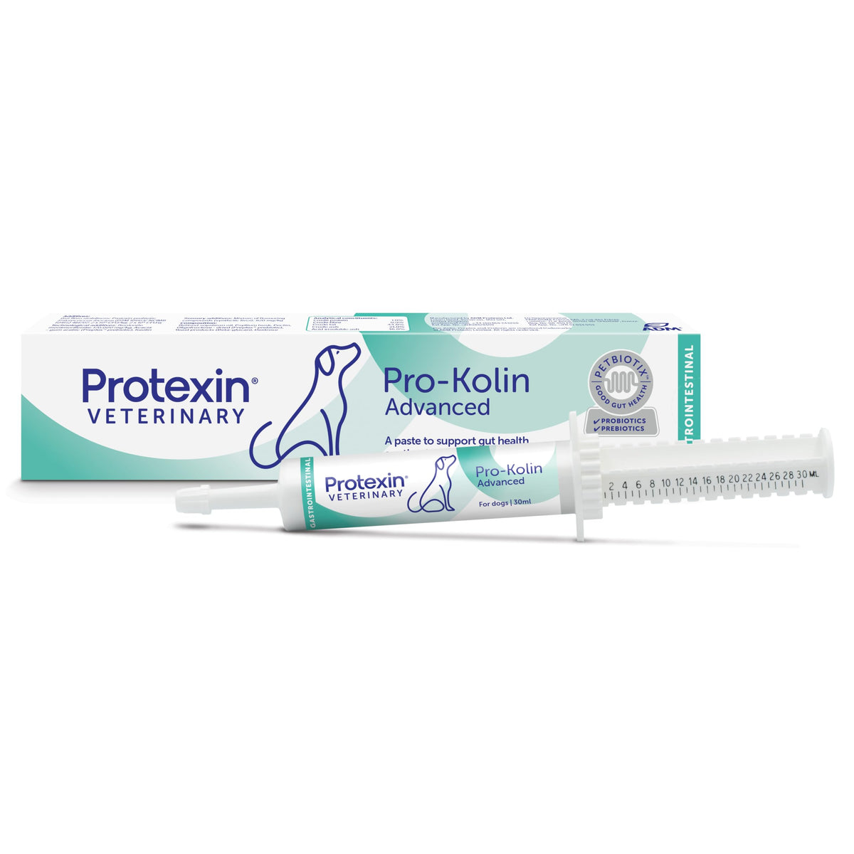 Pro-Kolin Advanced: pasta para perros que apoya la digestión diaria.