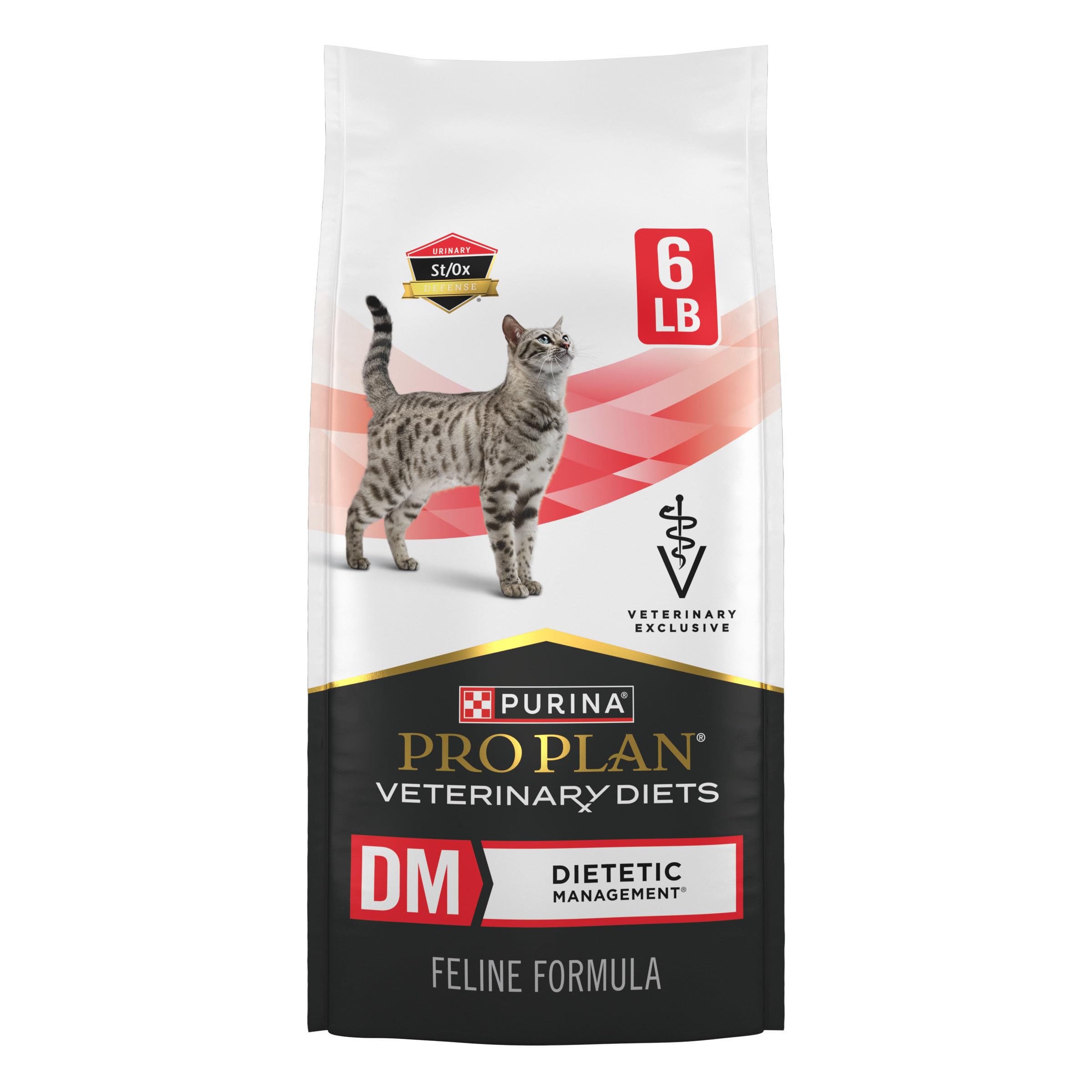 Purina Pro Plan DM Dietetic Management, bolsa de 6 lb, ayuda a mantener la glucosa en rango.